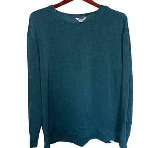 Orvis Pullover Sweater: Teal Tops - Women's Size X-Large